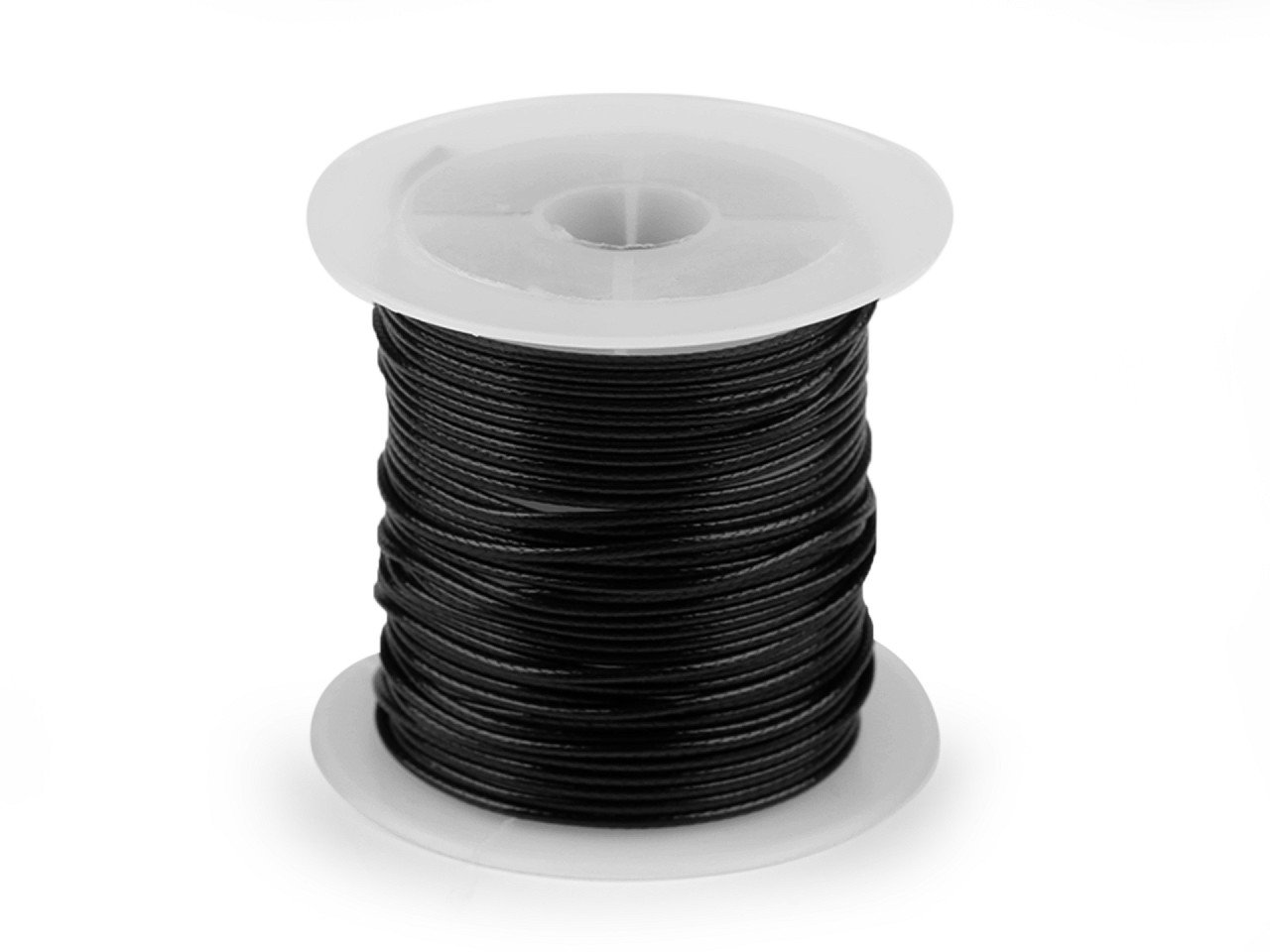 Kordel geglättet, glänzend ø 1 mm - Rot (1 Stück)