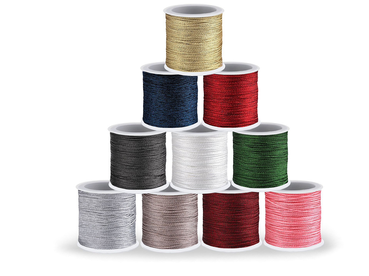 Lurexschnur/metallisches garn ø 0,3 mm weihnachtlich - Gold (1 Stück)