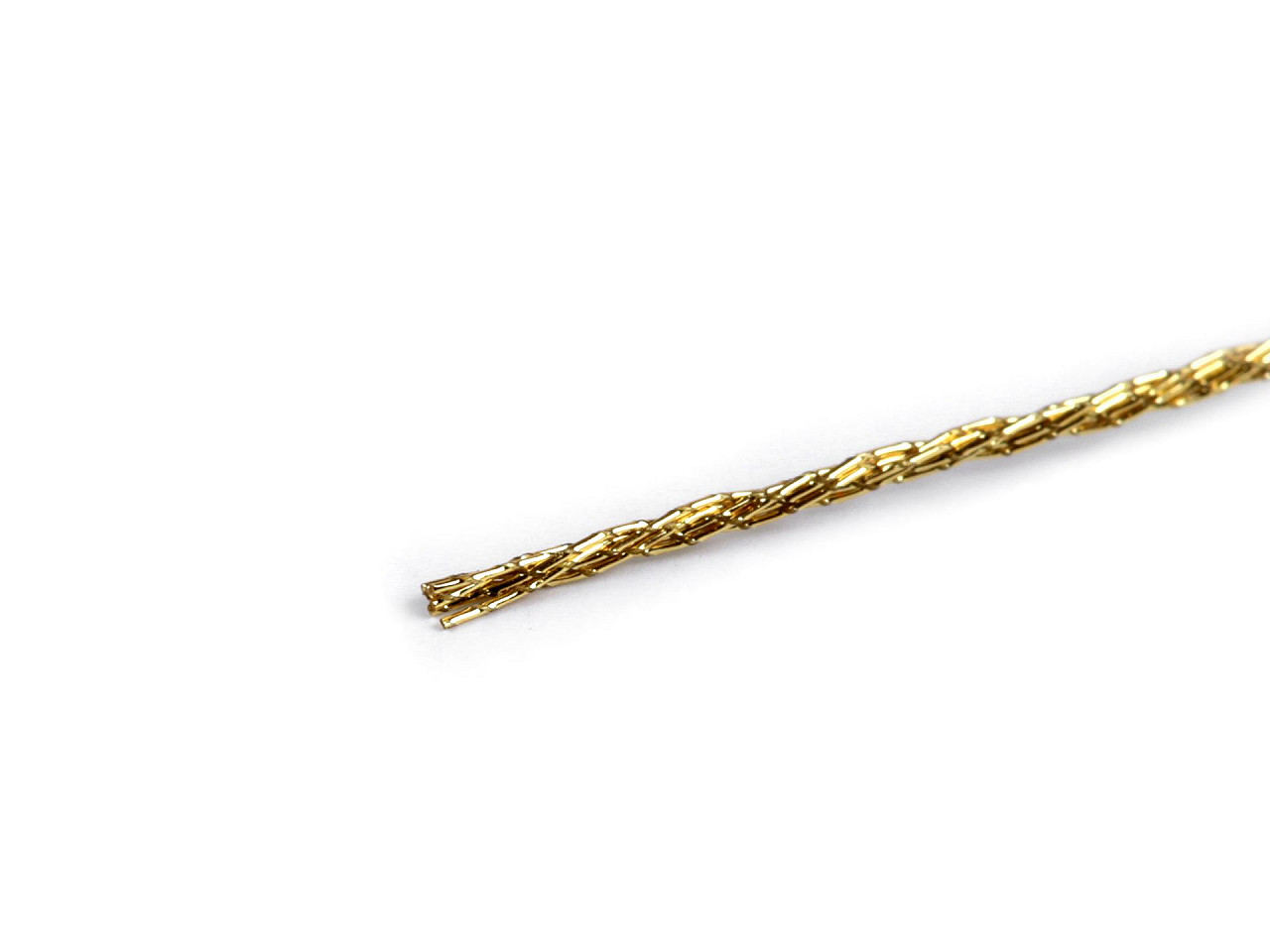 Lurexschnur/metallisches garn ø 0,3 mm weihnachtlich - Gold (1 Stück)