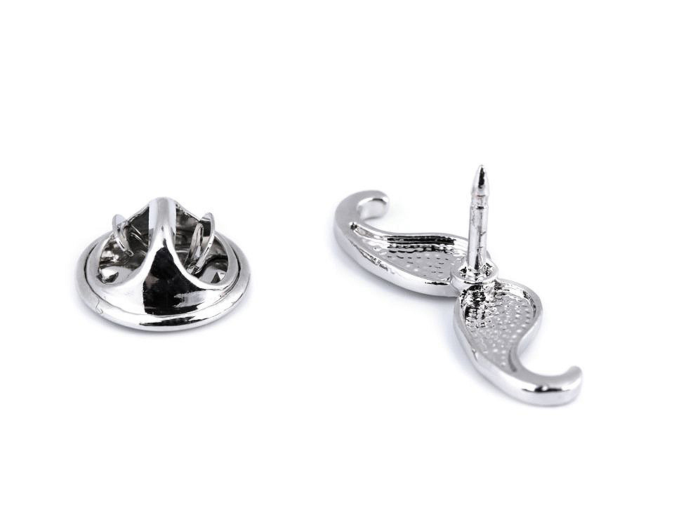 Brosche/abzeichen gitarre, flugzeug - Platine (1 Stück)