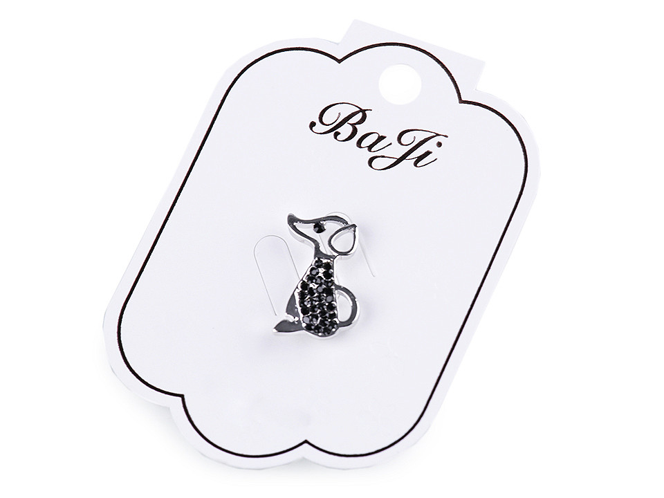 Brosche / abzeichen hund, biene - Platine (1 Stück)