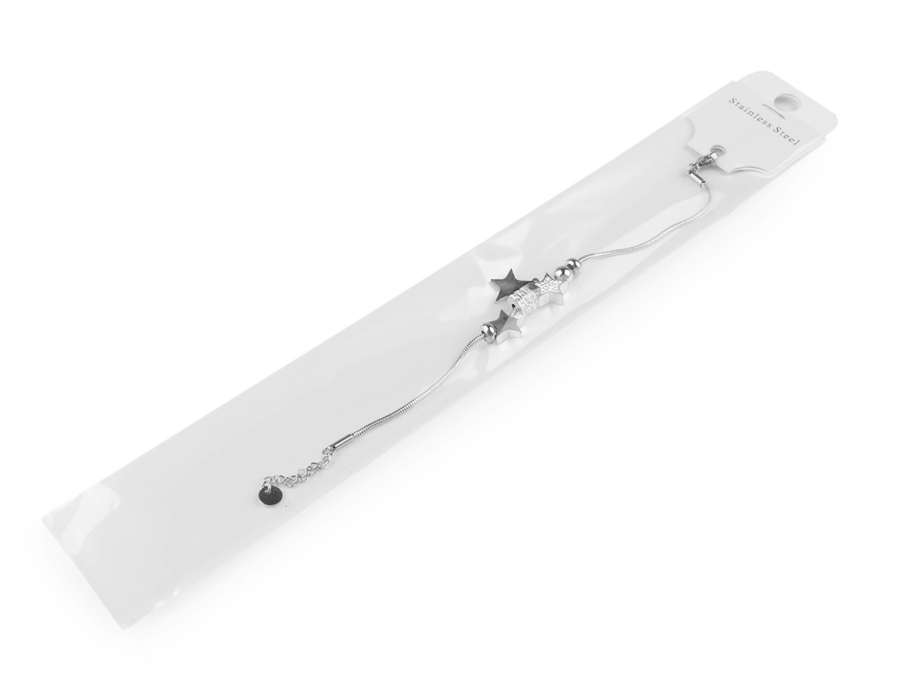 Armband aus edelstahl - Silber (1 Stück)