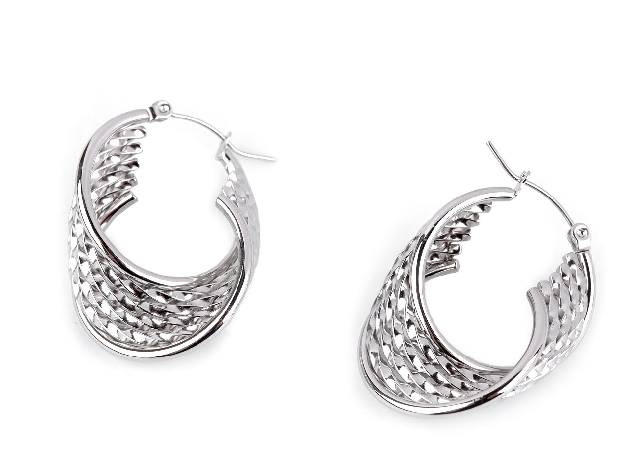 Ohrringe aus edelstahl - Gold (1 Paar)