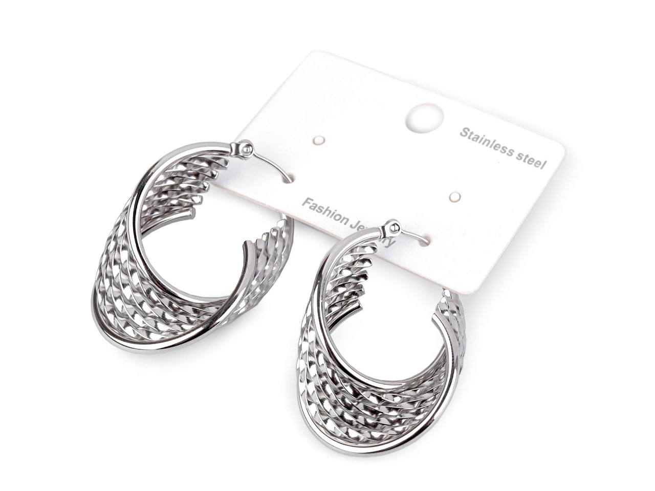 Ohrringe aus edelstahl - Gold (1 Paar)