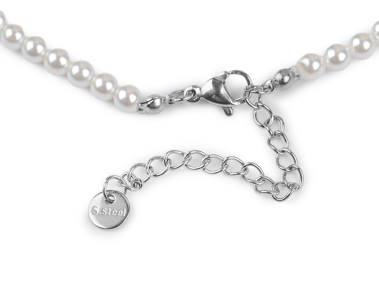 Anhänger/komponente zur schmuckherstellung aus edelstahl mit der aufschrift s.steel - Platine (50 Stücke)