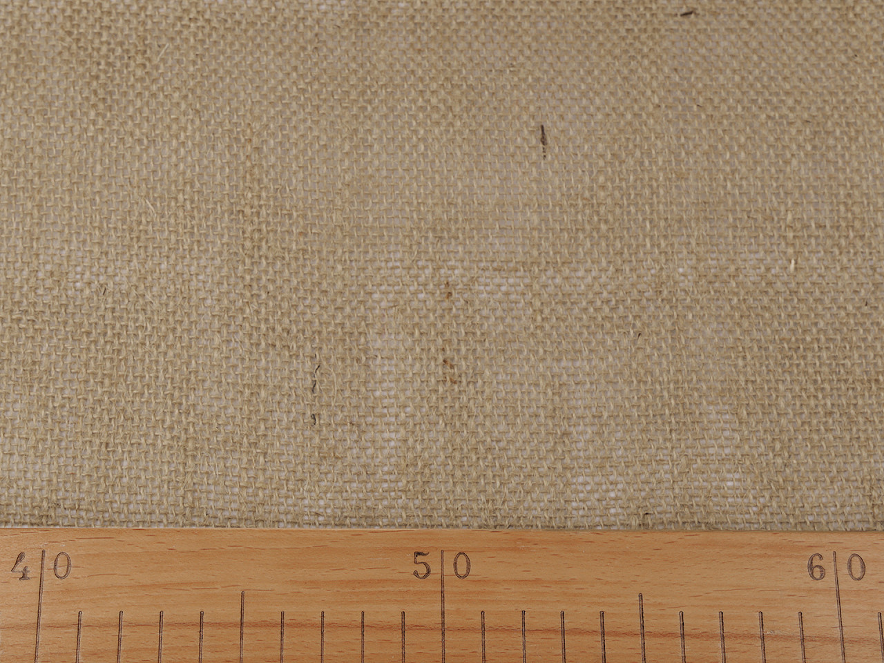 Jute natur breite 48 cm - Leinenfarbe natürlich (5 Meter)