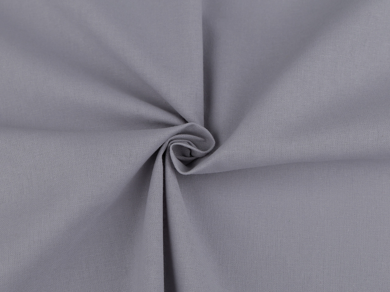 Baumwollstoff/leinen einfarbig - Grasgrün (1 Meter)