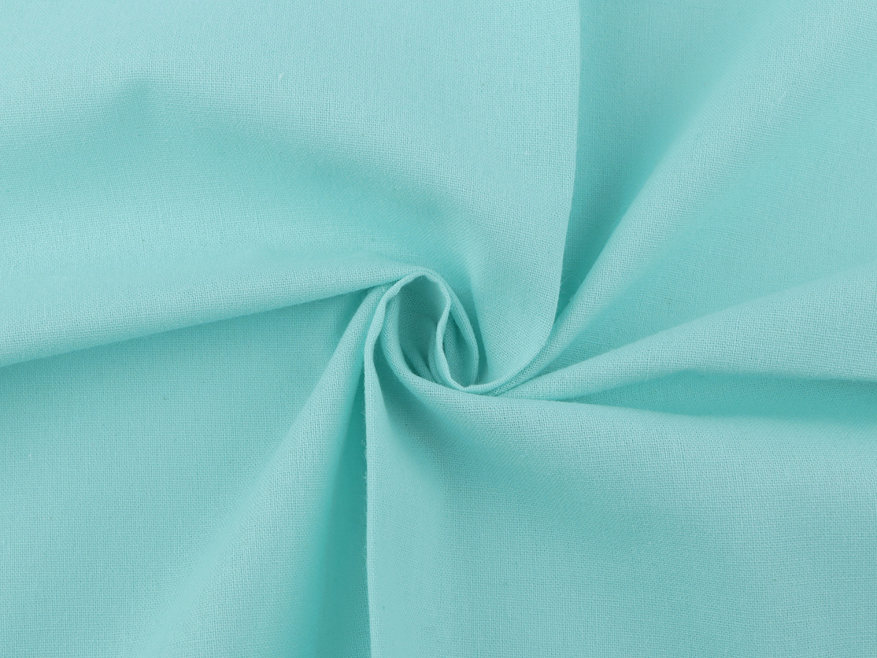 Baumwollstoff/leinen einfarbig - Grasgrün (1 Meter)