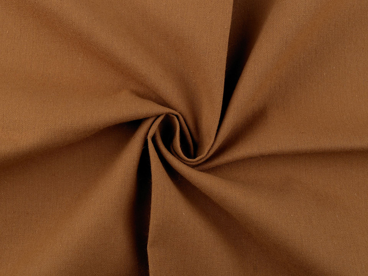 Baumwollstoff/leinen einfarbig - Grasgrün (1 Meter)