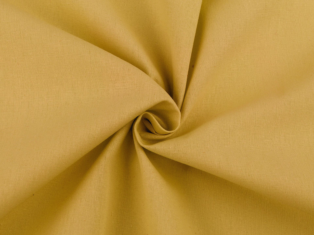 Baumwollstoff/leinen einfarbig - Grasgrün (1 Meter)
