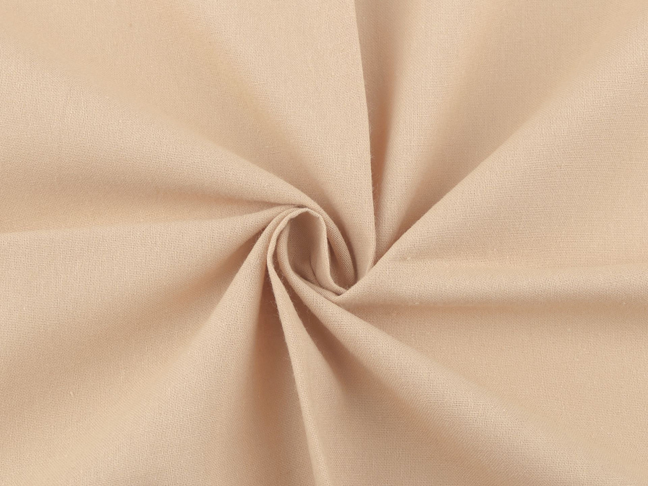 Baumwollstoff/leinen einfarbig - Grasgrün (1 Meter)