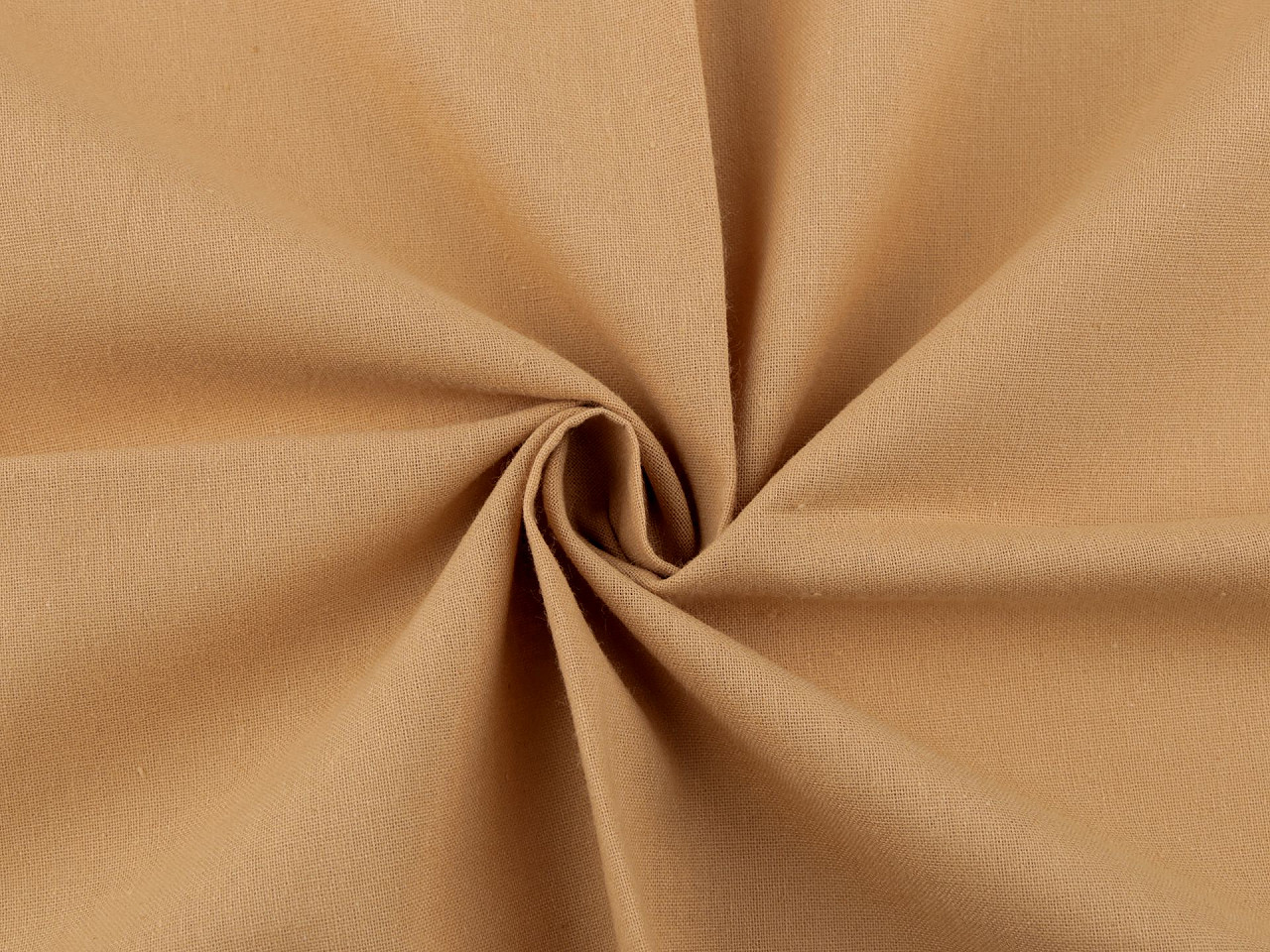 Baumwollstoff/leinen einfarbig - Grasgrün (1 Meter)