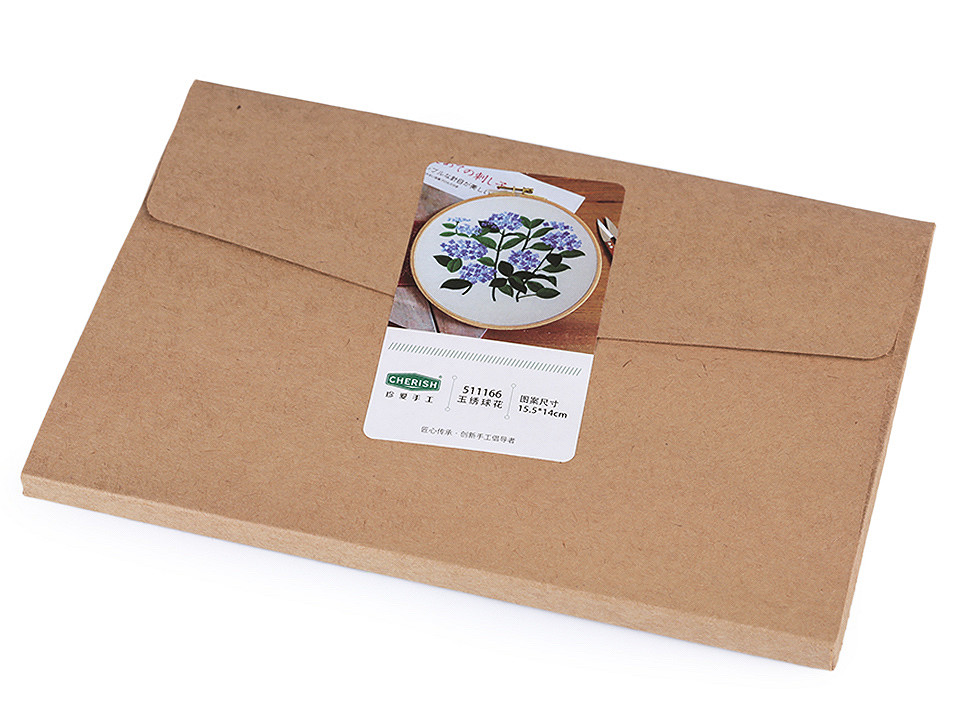 Geschenk-stickset mit vorgedrucktem motiv - Siehe abbildung (1 Set)