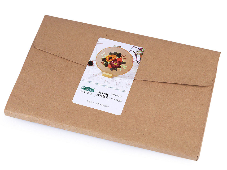 Geschenk-stickset mit vorgedrucktem motiv - Siehe abbildung (1 Set)