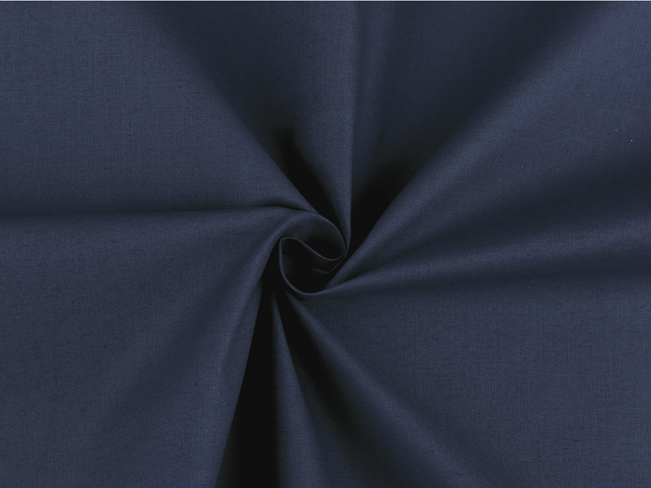 Baumwollstoff/leinen einfarbig - Grau-trüb (1 Meter)