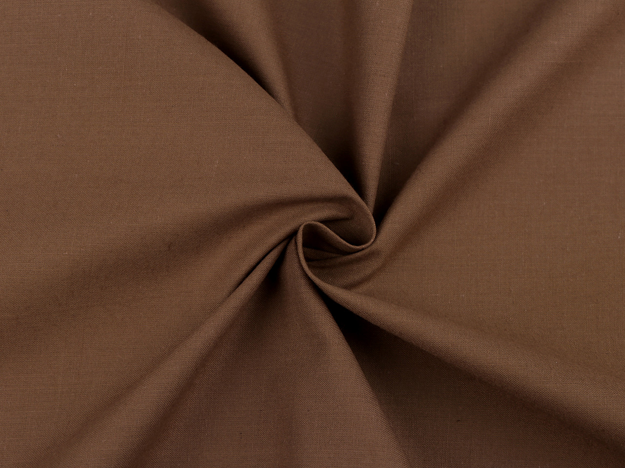 Baumwollstoff/leinen einfarbig - Grau-trüb (1 Meter)