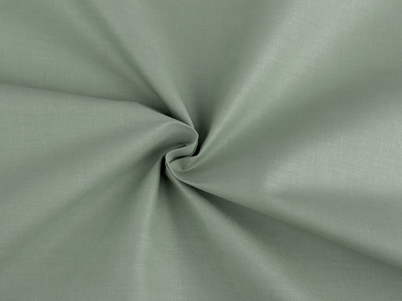 Baumwollstoff/leinen einfarbig - Grau-trüb (1 Meter)