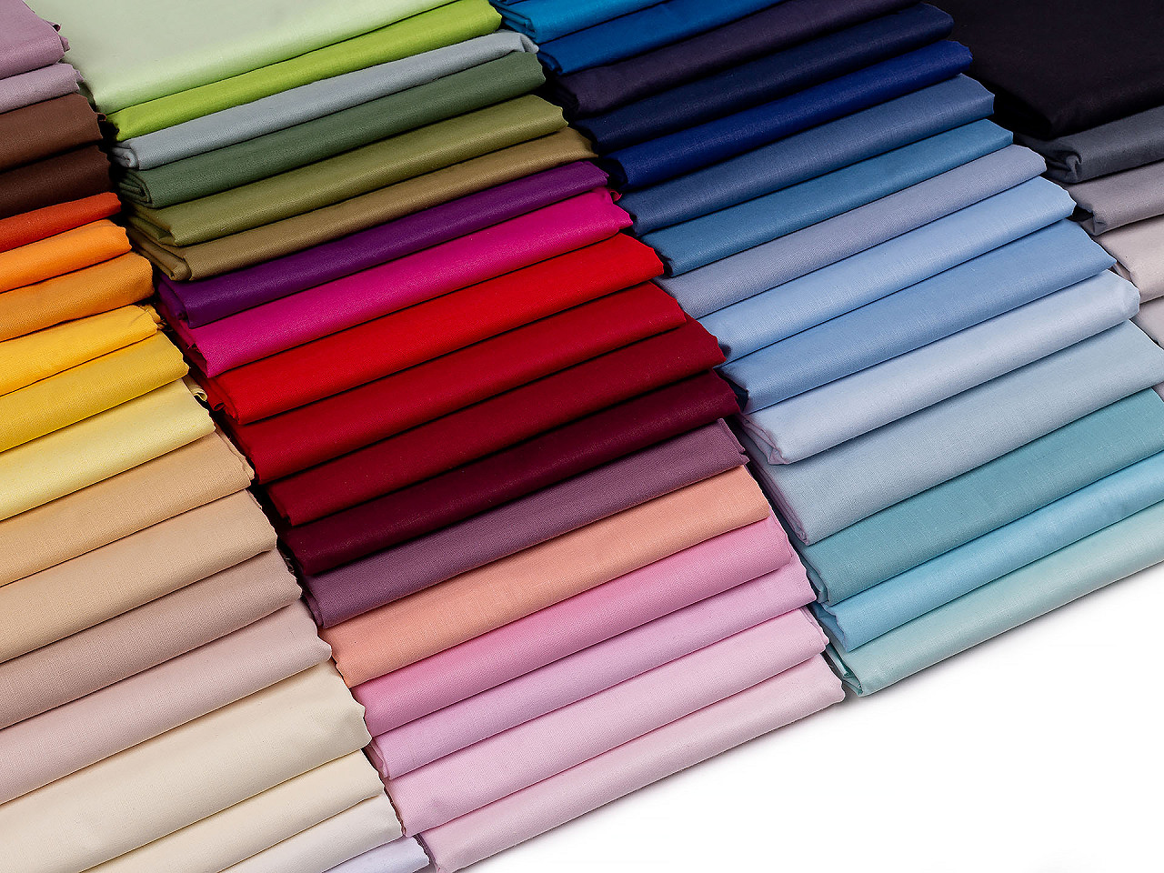 Baumwollstoff/leinen einfarbig - Grau-trüb (1 Meter)