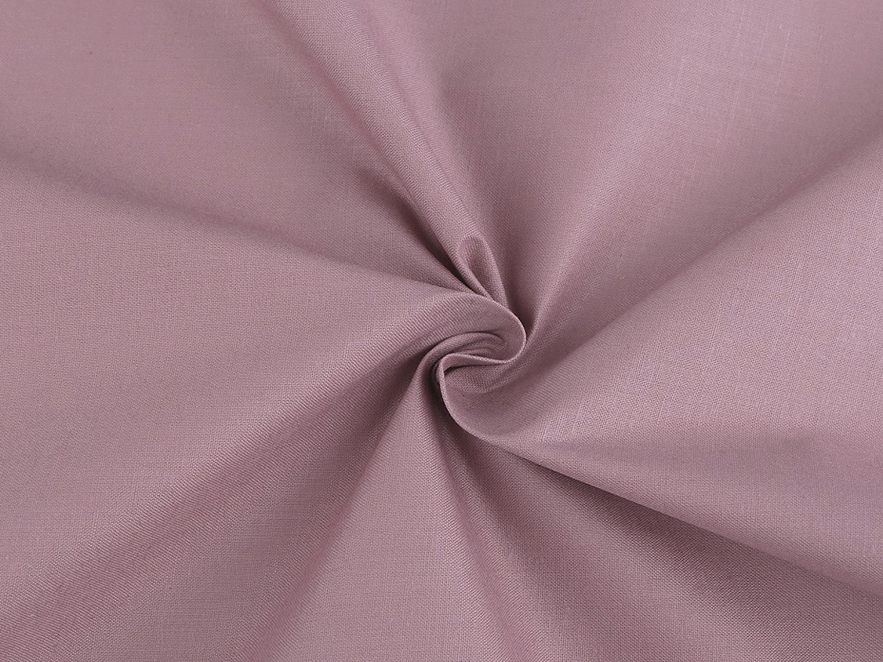 Baumwollstoff/leinen einfarbig - Grau-trüb (1 Meter)