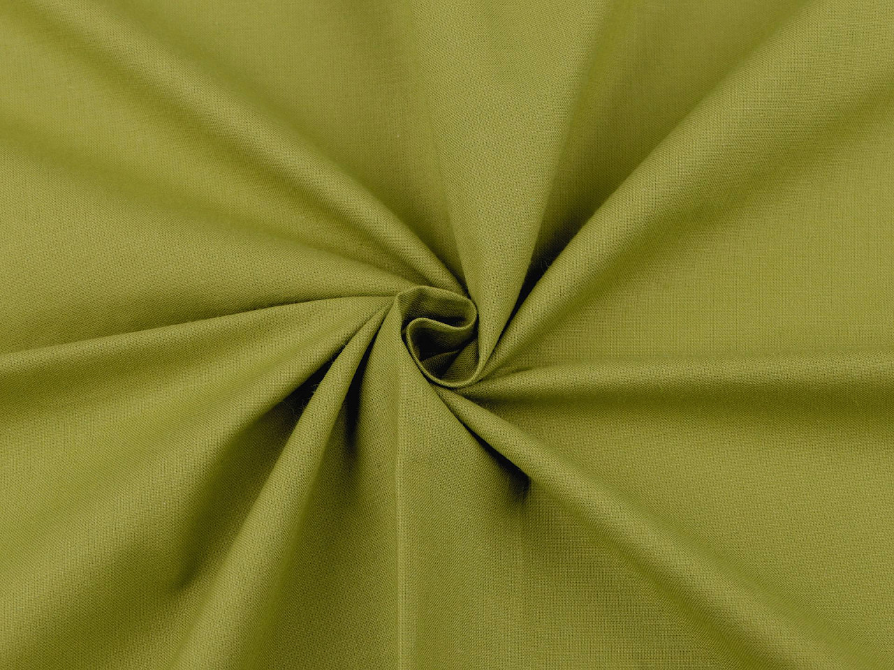 Baumwollstoff/leinen einfarbig - Grau-trüb (1 Meter)