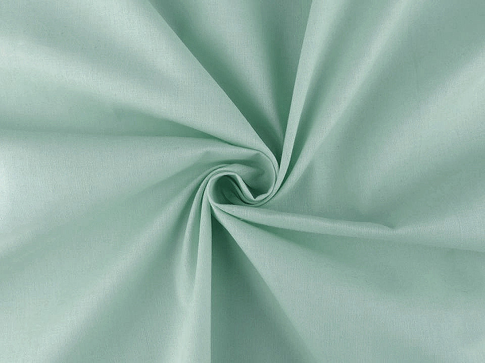 Baumwollstoff/leinen einfarbig - Grau-trüb (1 Meter)