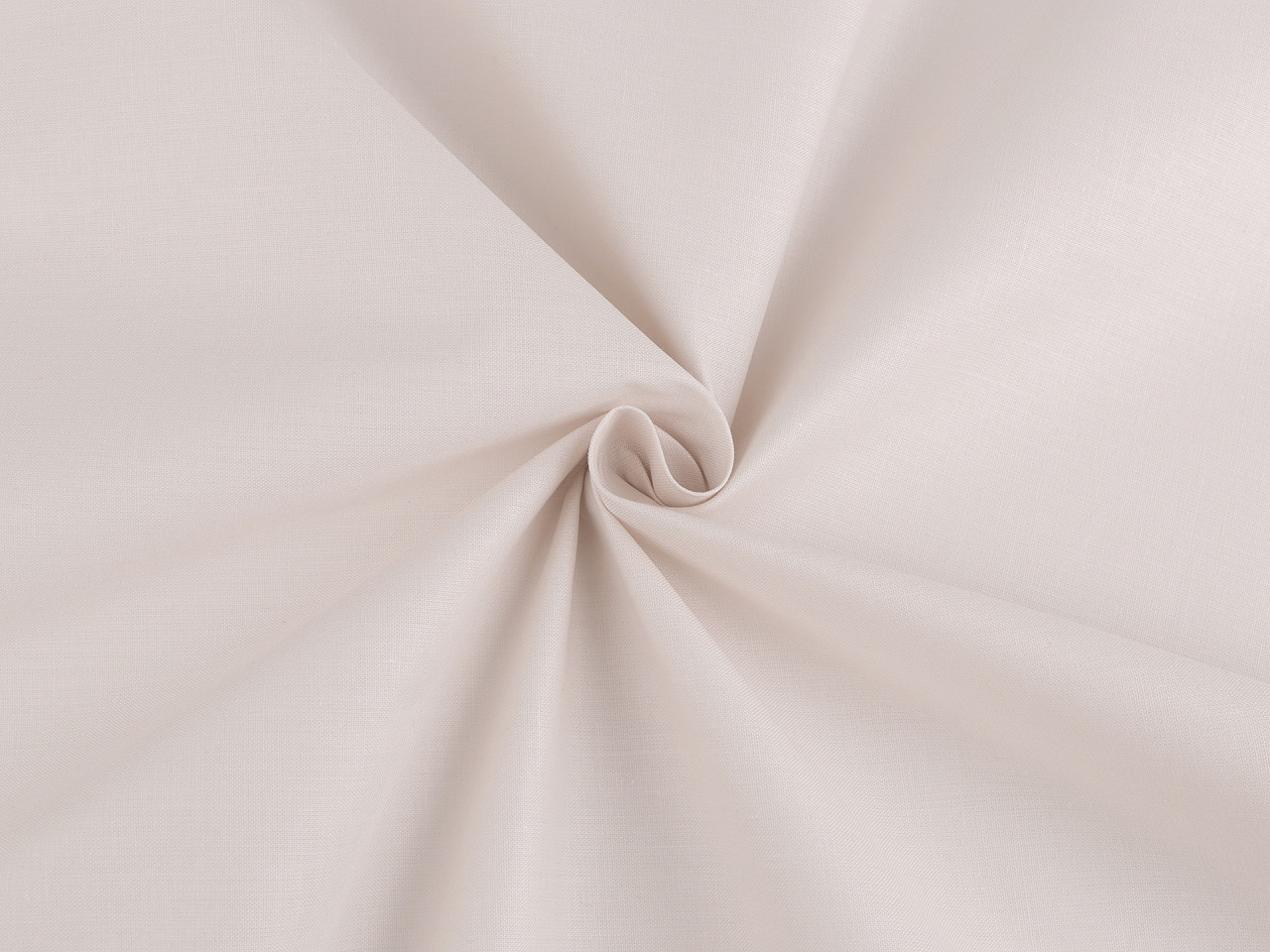 Baumwollstoff/leinen einfarbig - Grau-trüb (1 Meter)