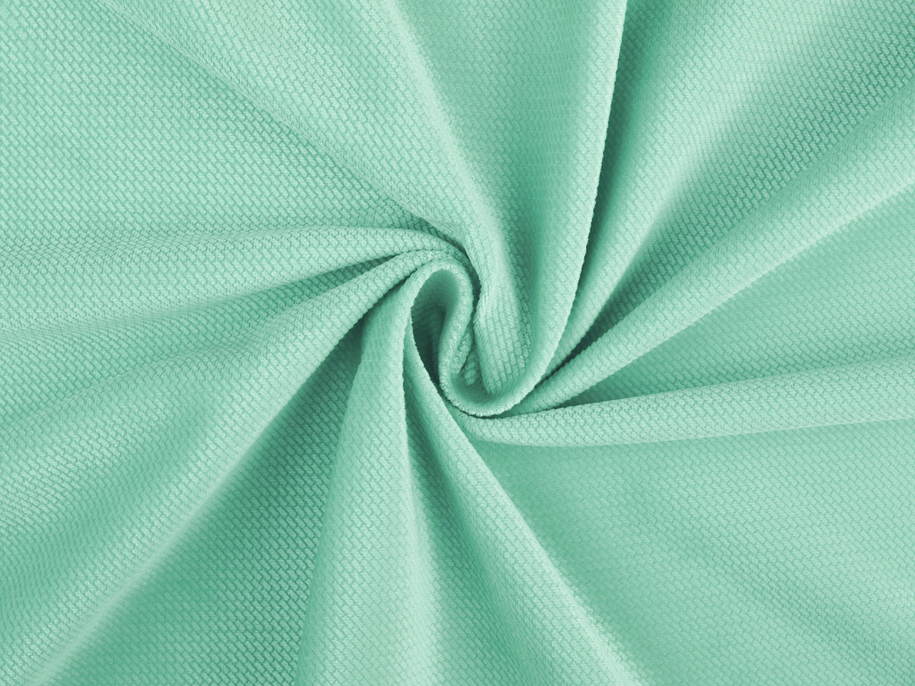 Samt / samt strukturiert uni - Smaragdgrün (1 Meter)