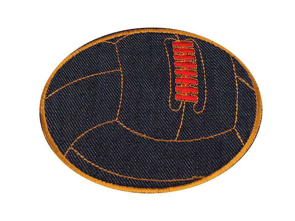 Jeans aufbügler ball - Dunkelblau (1 Stück)