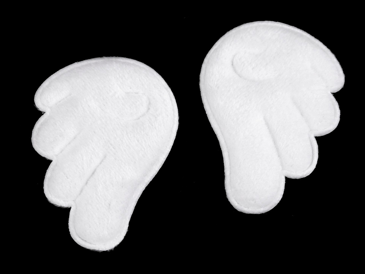 Applikation flügel/rohling zur herstellung von engeln - Weiß (5 Paare)
