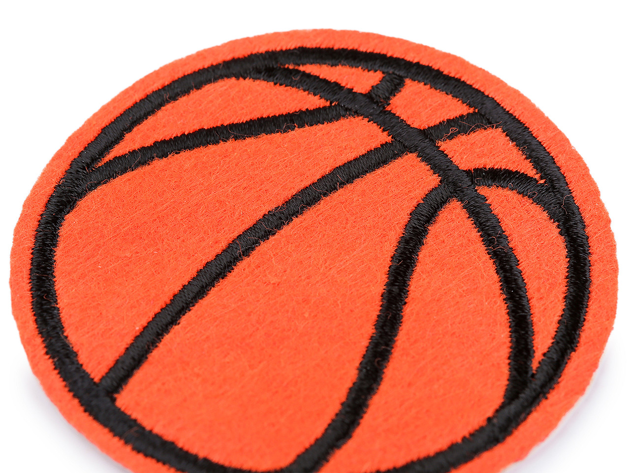 Aufbügler basketball - Orange (10 Stücke)