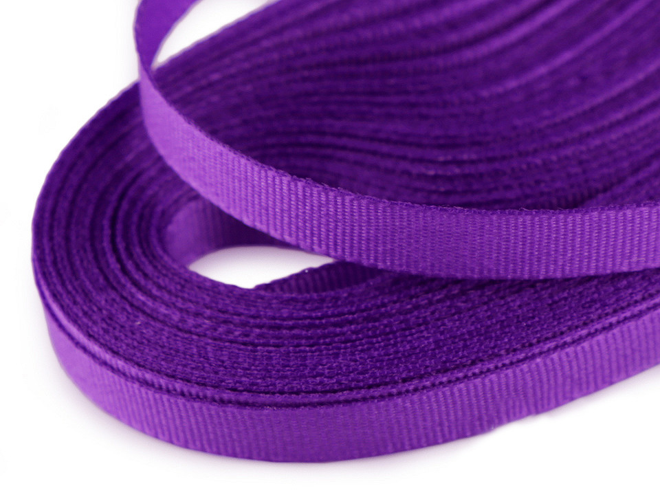 Taftband breite 6mm - Bordeaux hell (10 Meter)