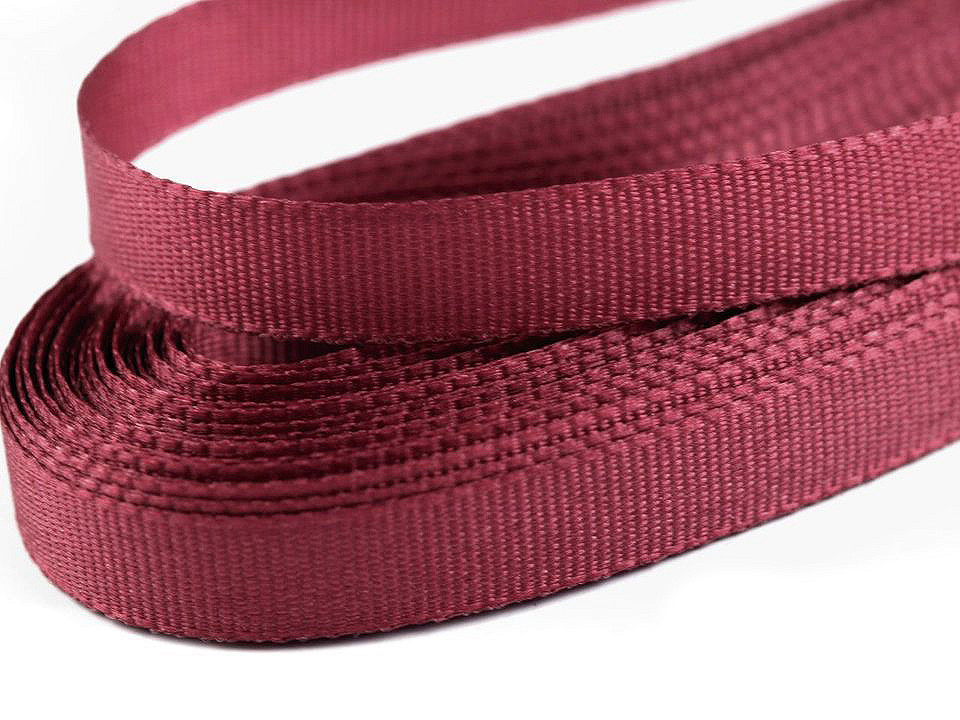 Taftband breite 6mm - Bordeaux hell (10 Meter)
