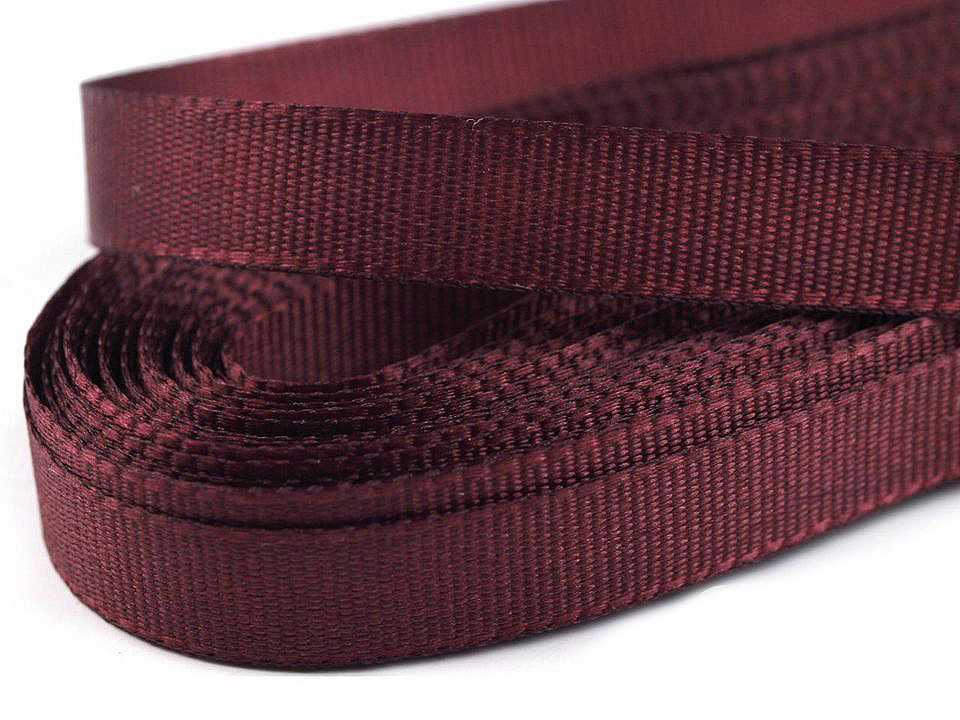 Taftband breite 6mm - Bordeaux hell (10 Meter)