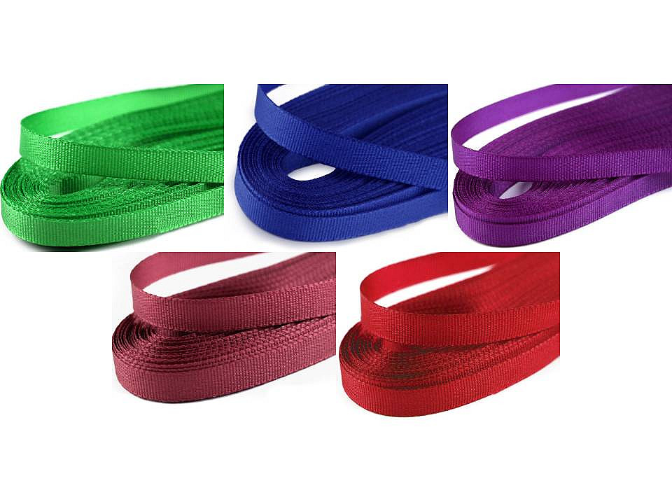 Taftband breite 6mm - Bordeaux hell (10 Meter)