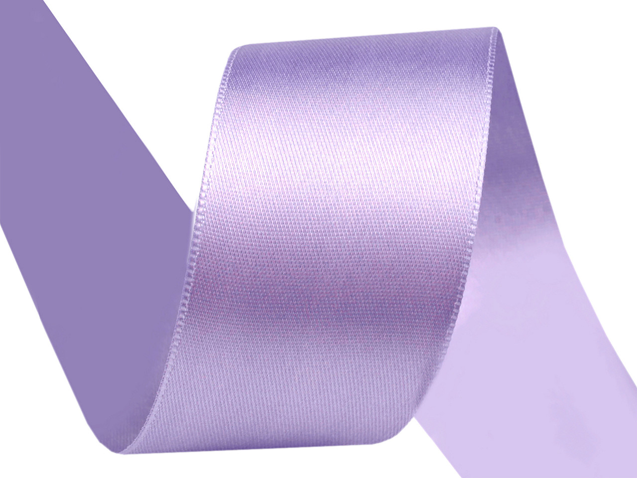 Satinband beidseitig breite 40 mm - Gelb (20 Meter)