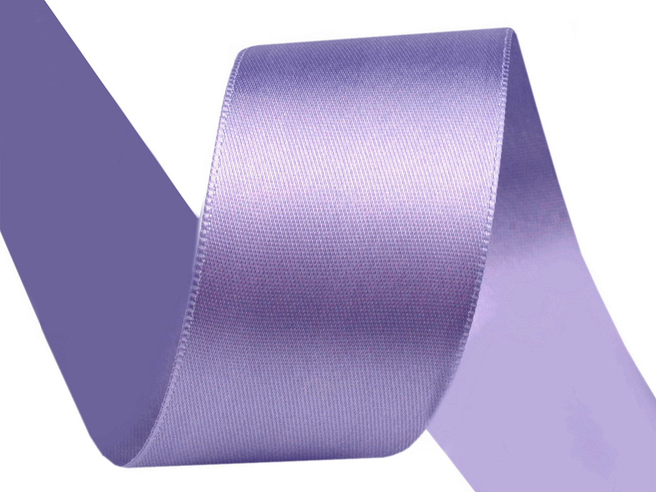 Satinband beidseitig breite 40 mm - Gelb (20 Meter)