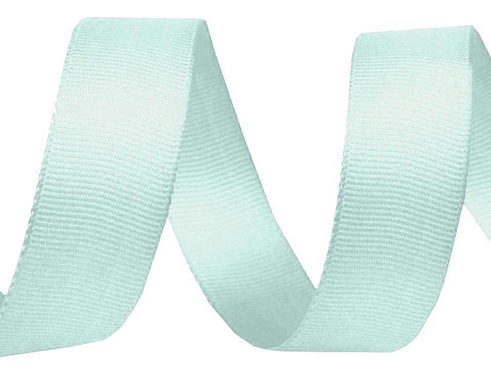 Ripsband breite 15 mm - Irisch grün (90 Meter)