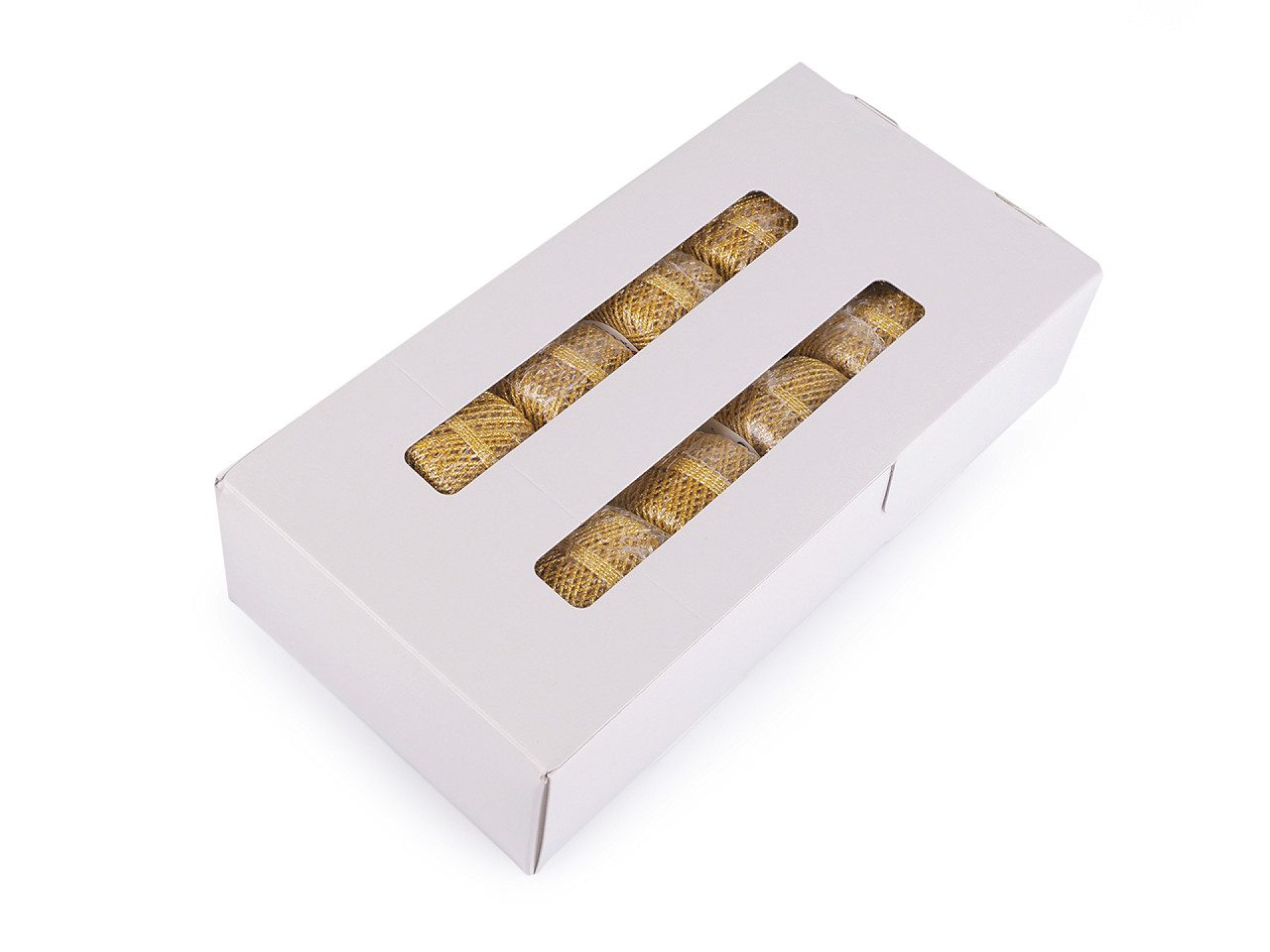 Metallisches garn ø1 mm - Variantenmix (12 Stücke)