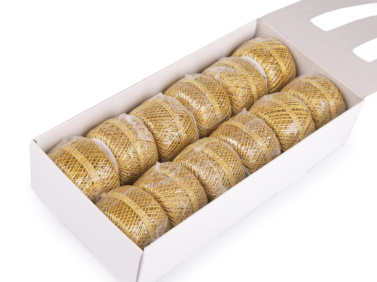 Metallisches garn ø1 mm - Variantenmix (12 Stücke)