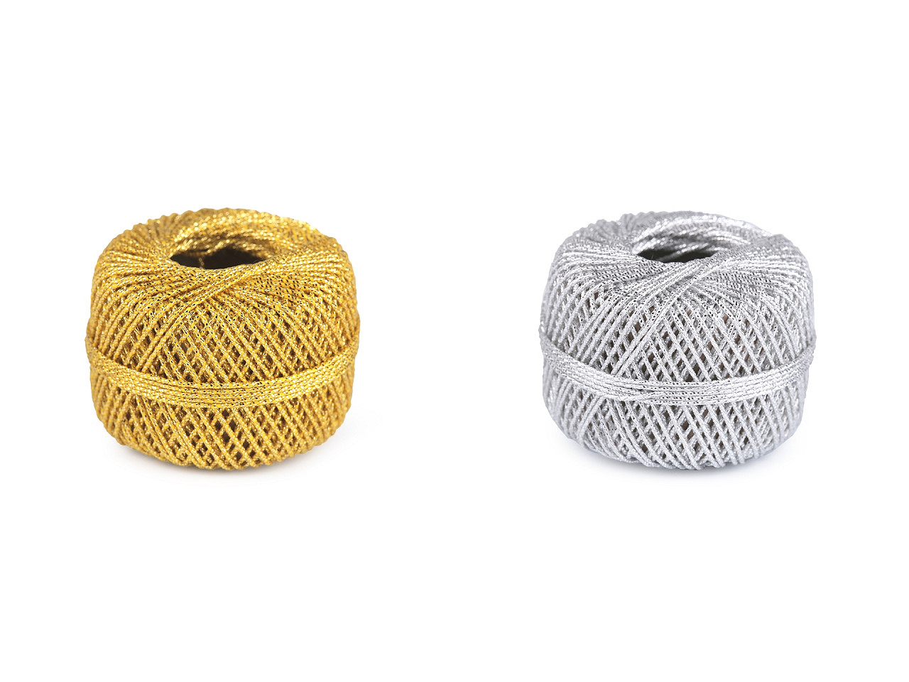 Metallisches garn ø1 mm - Variantenmix (12 Stücke)