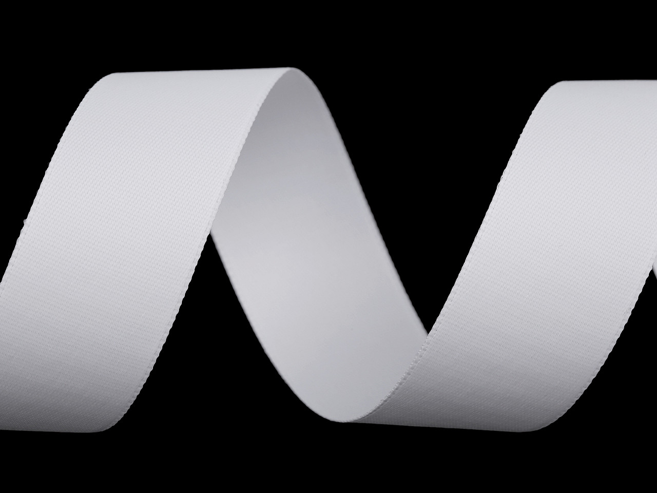 Atlasband / satinband beidseitig breite 24 mm matt - Grün (20 Meter)