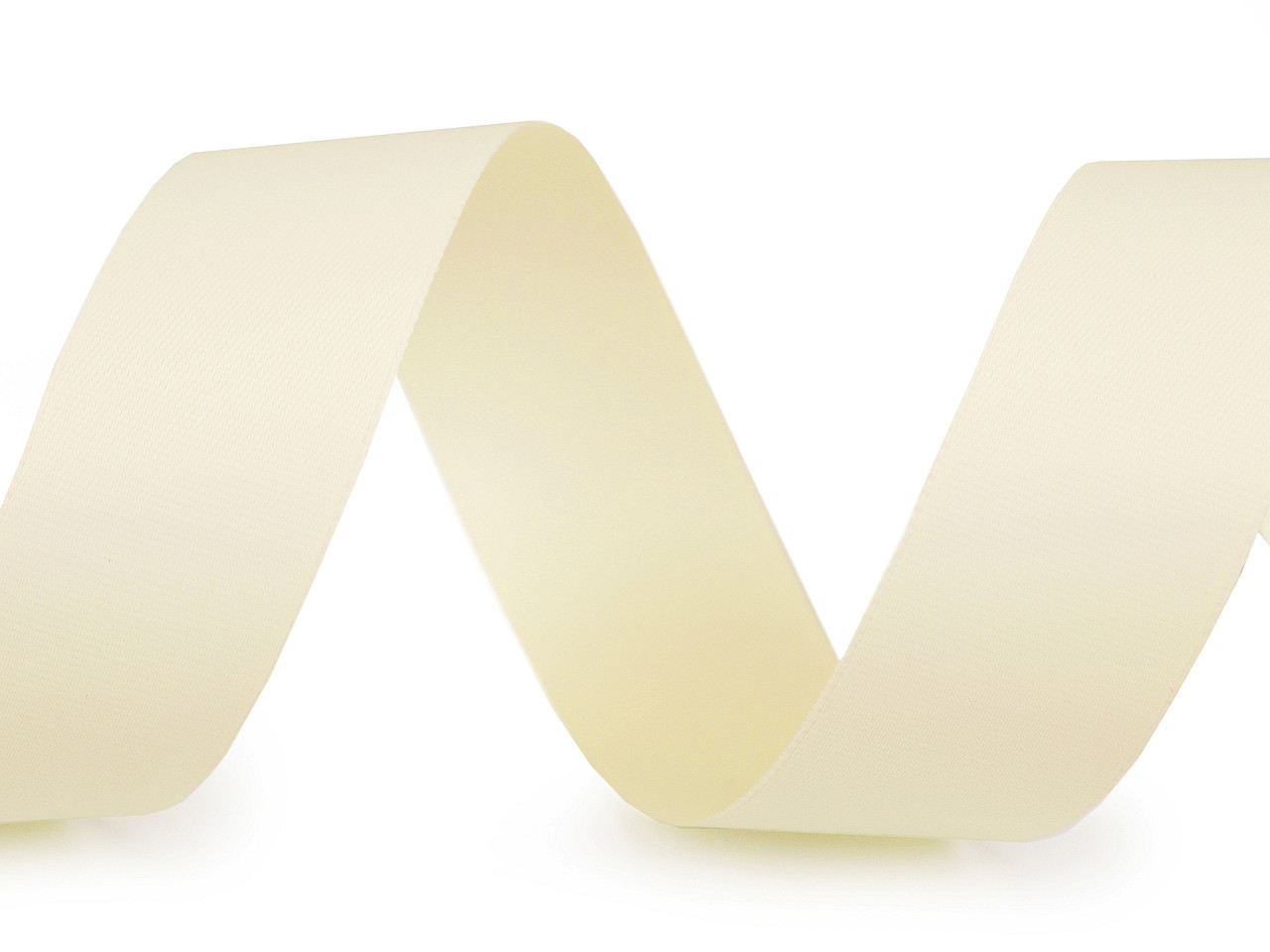 Atlasband / satinband beidseitig breite 24 mm matt - Grün (20 Meter)