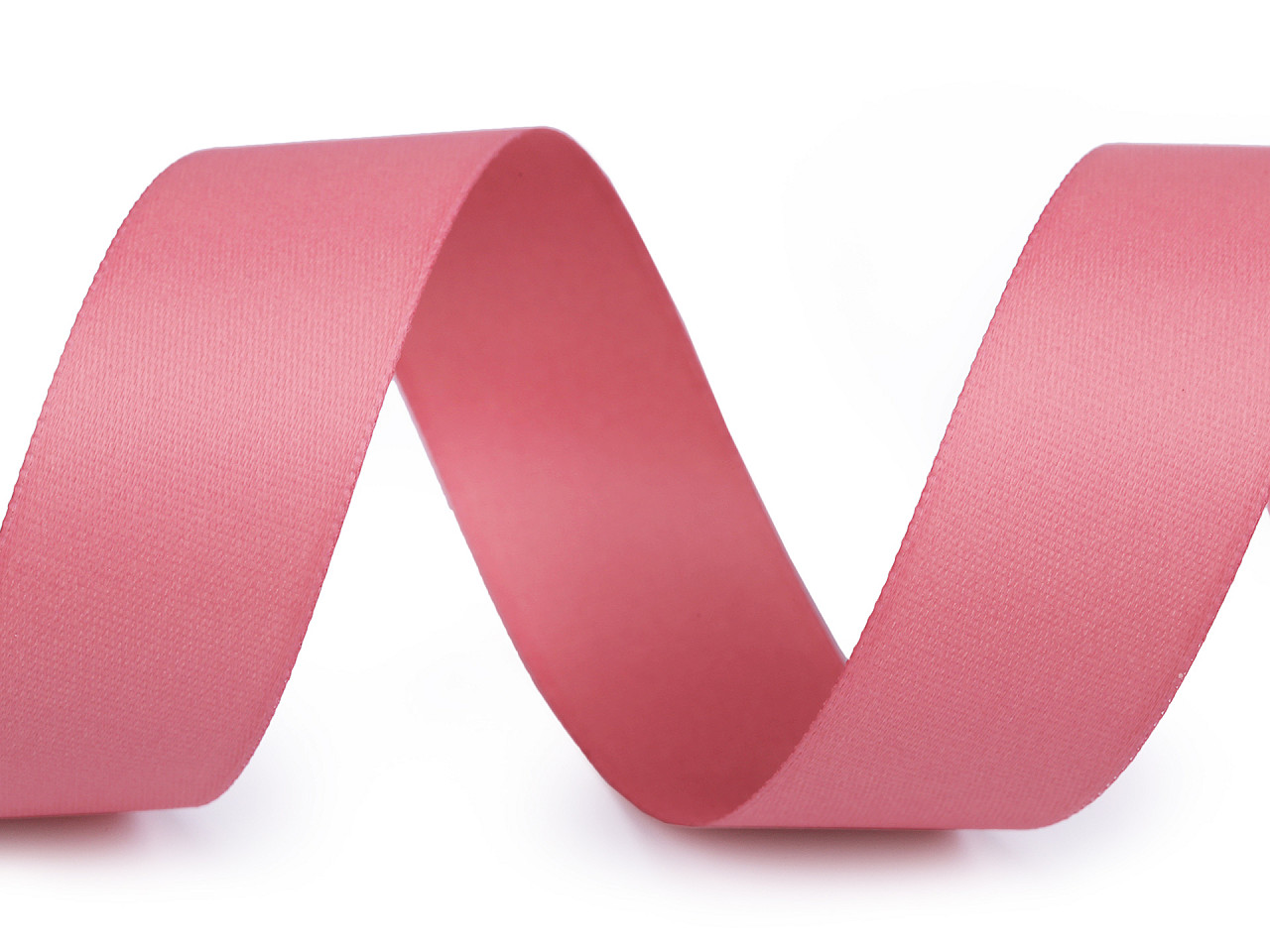 Atlasband / satinband beidseitig breite 24 mm matt - Grün (20 Meter)