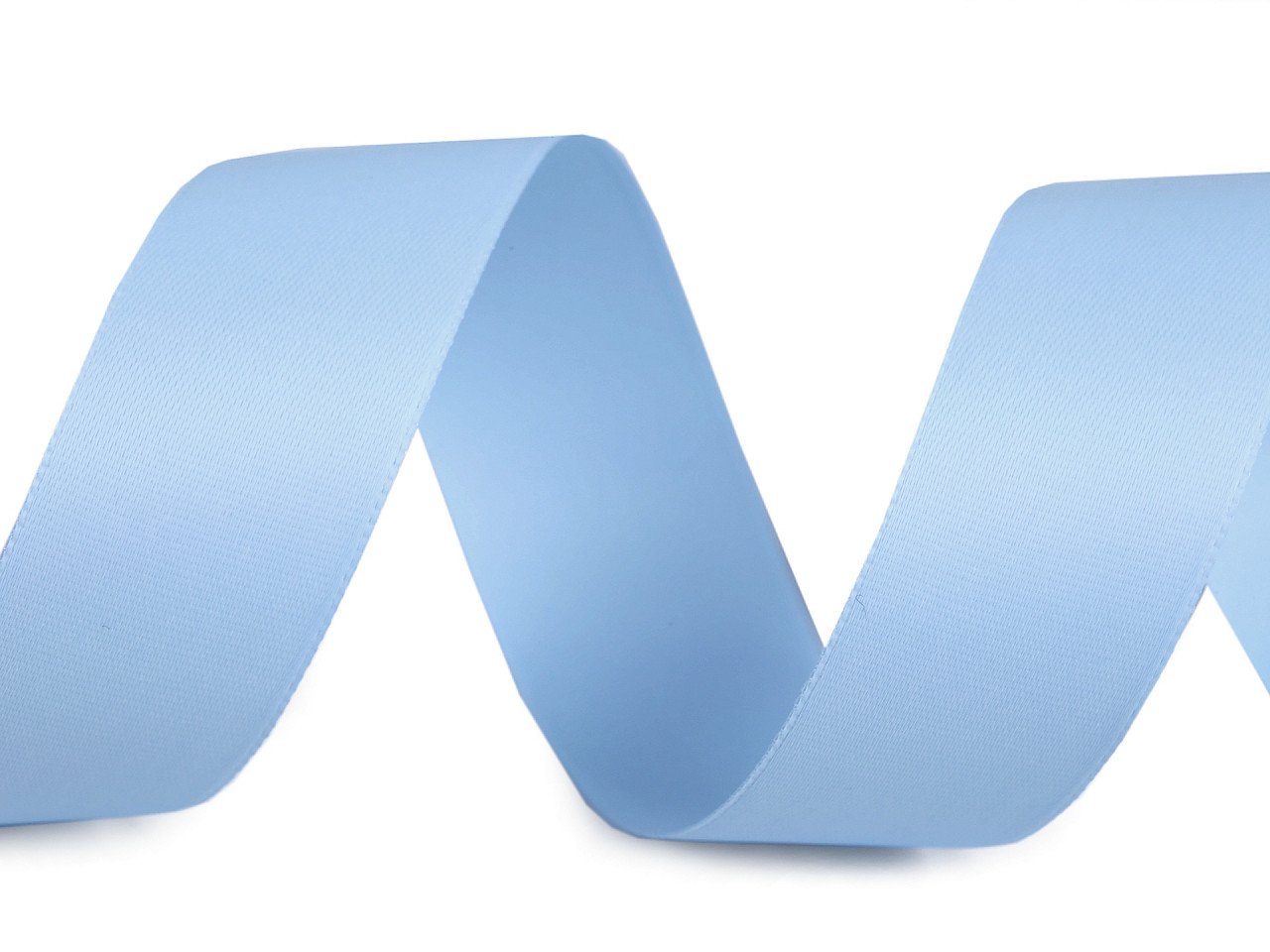 Atlasband / satinband beidseitig breite 24 mm matt - Grün (20 Meter)