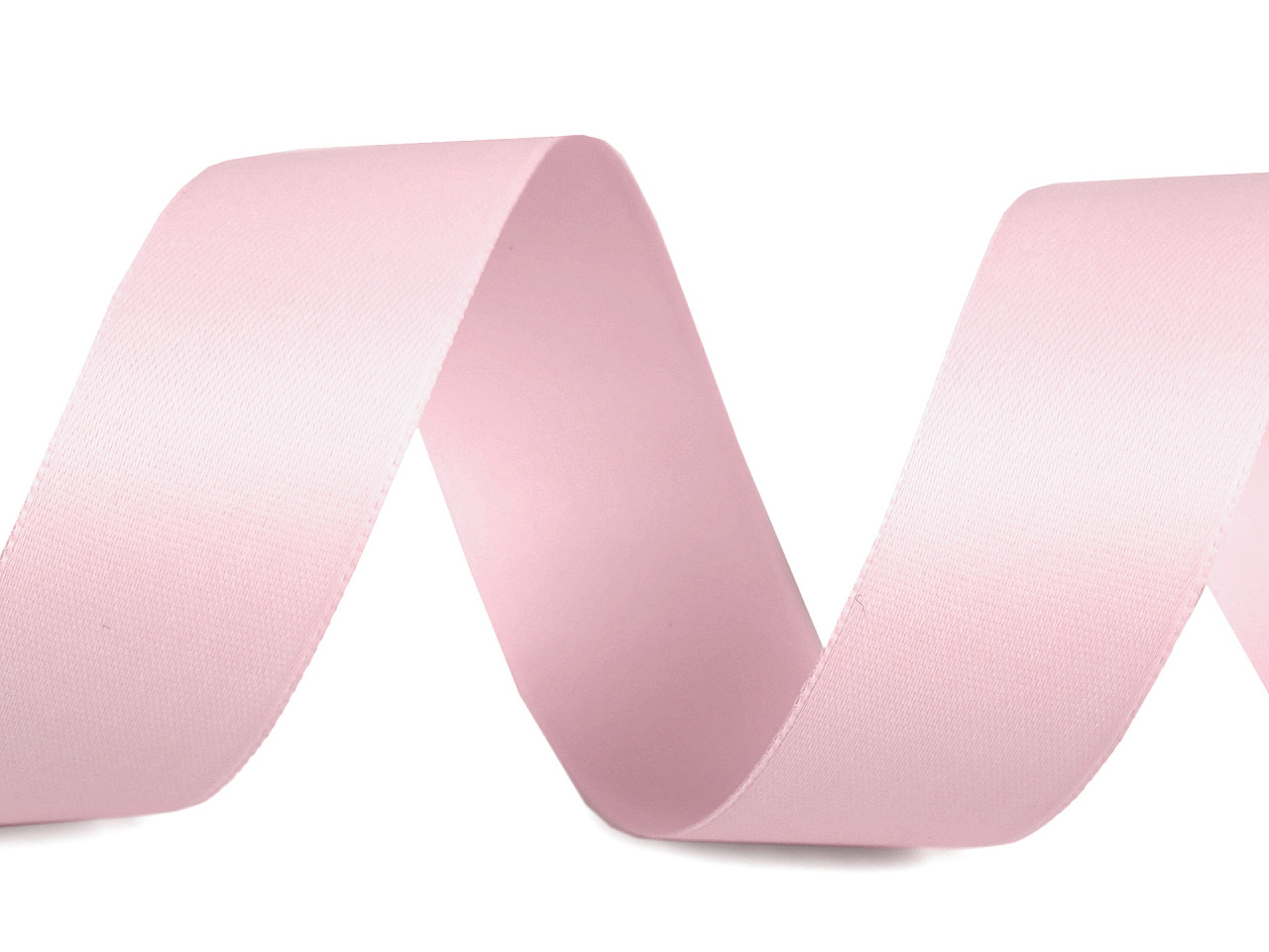 Atlasband / satinband beidseitig breite 24 mm matt - Grün (20 Meter)