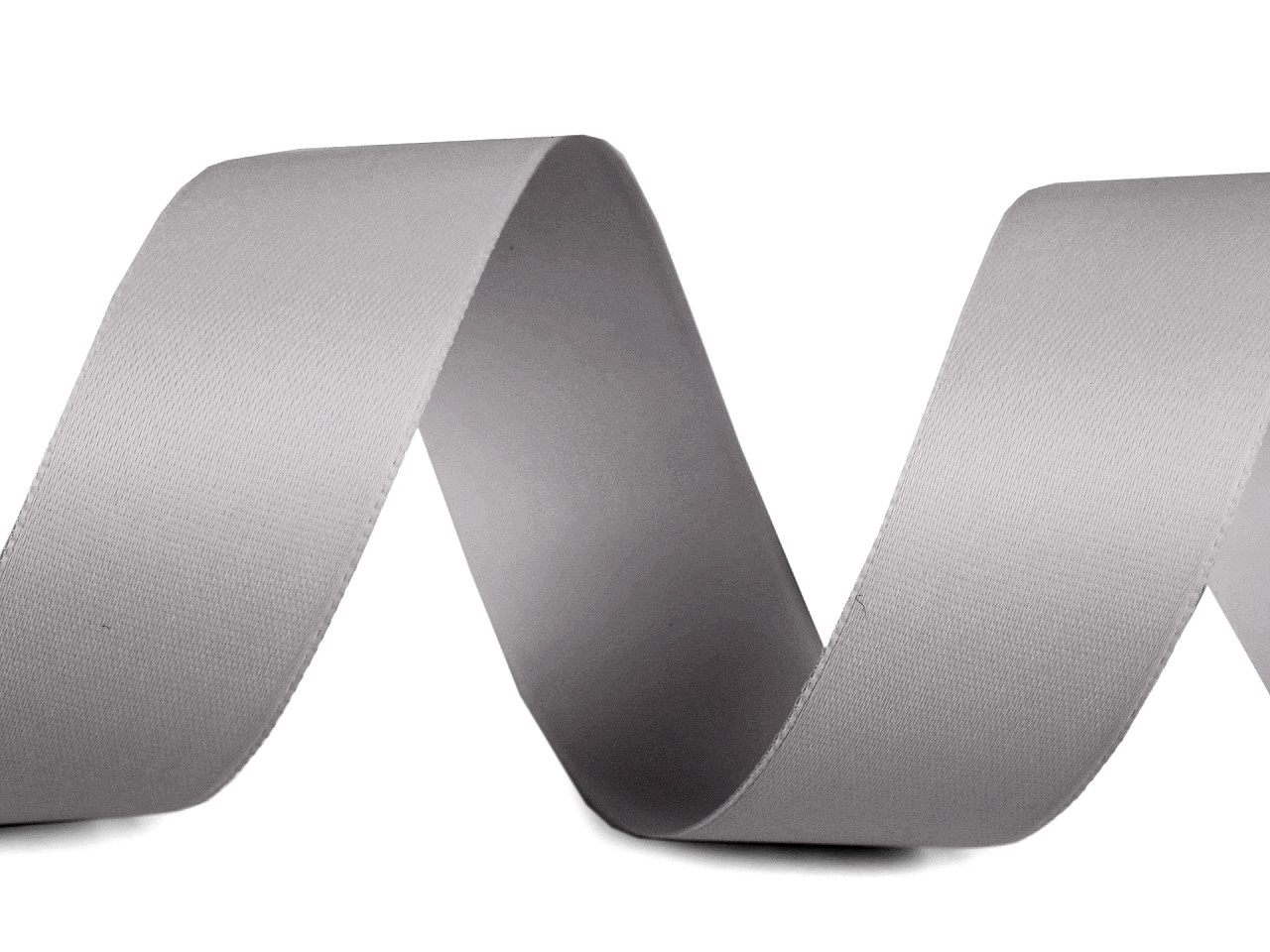 Atlasband / satinband beidseitig breite 24 mm matt - Grün (20 Meter)