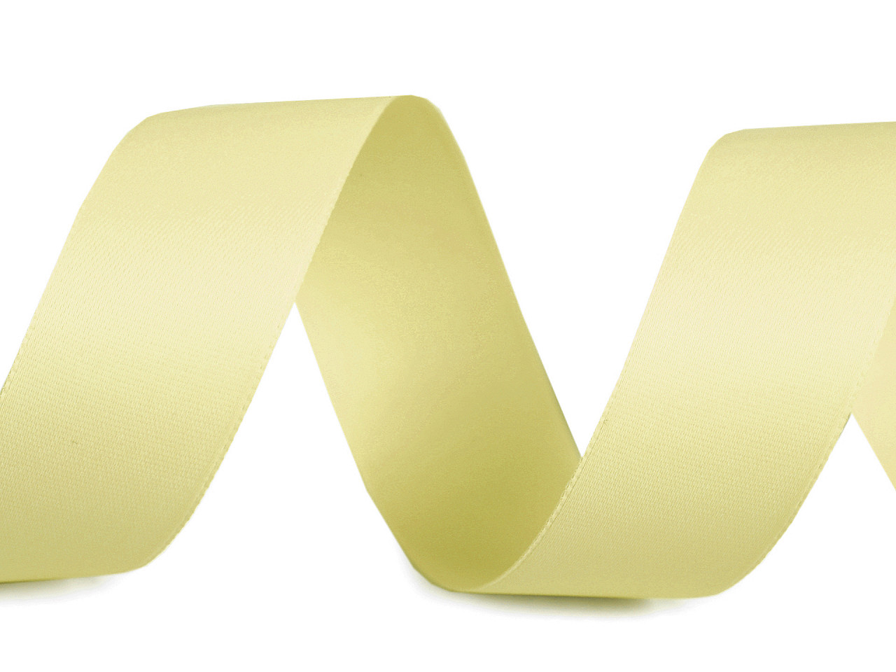 Atlasband / satinband beidseitig breite 24 mm matt - Grün (20 Meter)