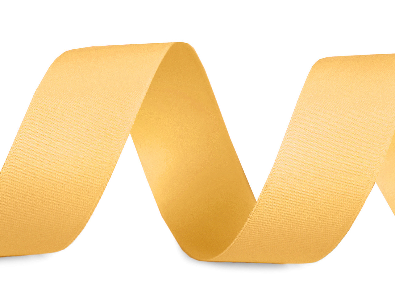 Atlasband / satinband beidseitig breite 24 mm matt - Grün (20 Meter)