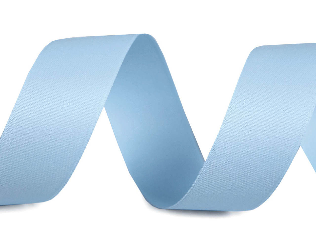 Atlasband / satinband beidseitig breite 24 mm matt - Grün (20 Meter)