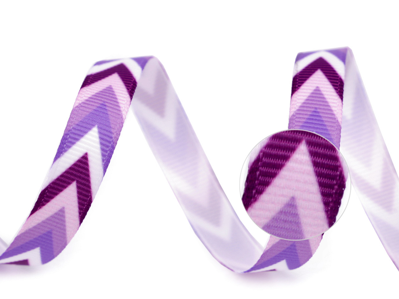 Ripsband/webband breite 10 mm - Lila (90 Meter)